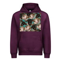 Mauve Wine suffolk ewe and merino ram sheeps Urban Hoodie - BarkalooDesign