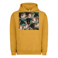 Pigment Peanut Butter suffolk ewe and merino ram sheeps Urban Hoodie - BarkalooDesign