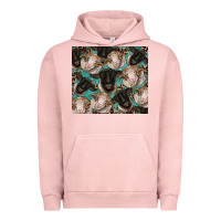 Pigment Salmon suffolk ewe and merino ram sheeps Urban Hoodie - BarkalooDesign