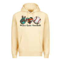 Pina Colada peace love baseball Premium Hoodie - Artiststas