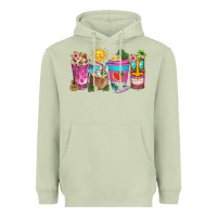 Matcha aloha coffe cups Heavyweight Hoodie - texasbilliewilder