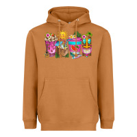 Meerkat aloha coffe cups Heavyweight Hoodie - texasbilliewilder