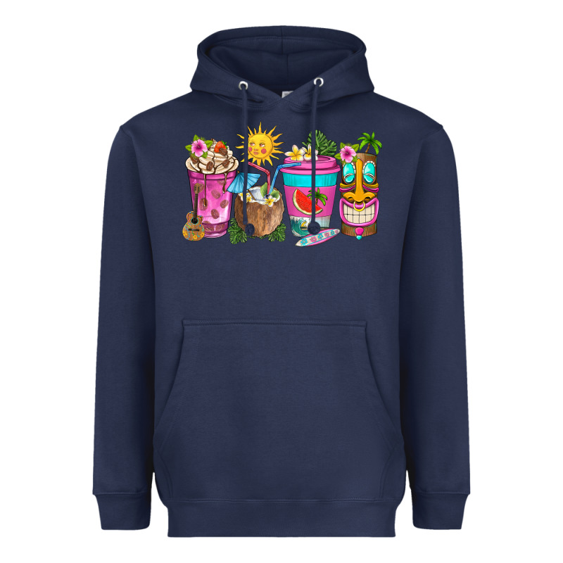 Aloha Coffe Cups Heavyweight Hoodie by texasbilliewilder | Teevron