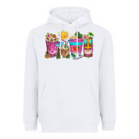 White aloha coffe cups Heavyweight Hoodie - texasbilliewilder