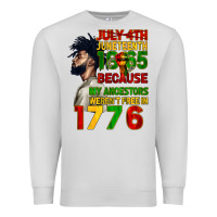 Dove Grey July 4th Juneteenth 1865 Premium Sweatshirt - CowGirlArtShop