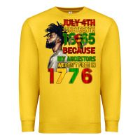 Lemon July 4th Juneteenth 1865 Premium Sweatshirt - CowGirlArtShop