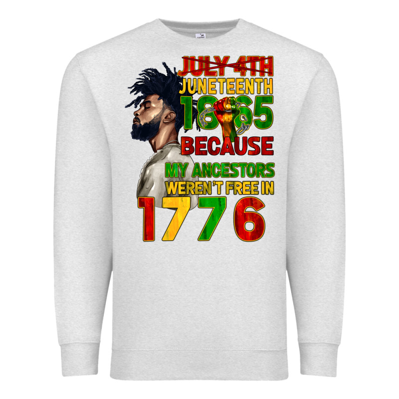 July 4th Juneteenth 1865 Premium Sweatshirt by CowGirlArtShop | Teevron
