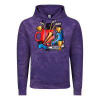 Cloud Purple hockey coffee Vintage Hoodie - AdoDesignShop