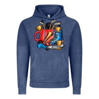 Vintage Denim hockey coffee Vintage Hoodie - AdoDesignShop