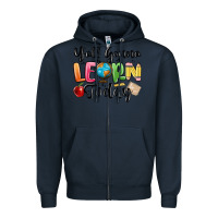Navy yall gonna learn today Zipper Hoodie - MaliasSmallBusiness