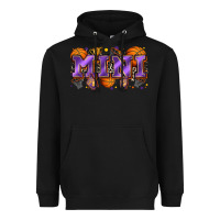 Black mini basketball Heavyweight Hoodie - Zillion Design Studio