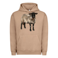 Pigment Burro suffolk ewe Urban Hoodie - BarkalooDesign