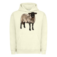 Pigment Pistachio suffolk ewe Urban Hoodie - BarkalooDesign