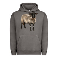 Pigment Tornado suffolk ewe Urban Hoodie - BarkalooDesign