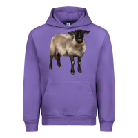 Tulip suffolk ewe Urban Hoodie - BarkalooDesign