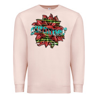 Pale Pink summer Premium Sweatshirt - SublimationCraftShop