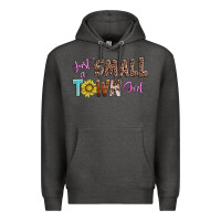 Charcoal Heather just a small town girl Premium Hoodie - AdoDesignShop
