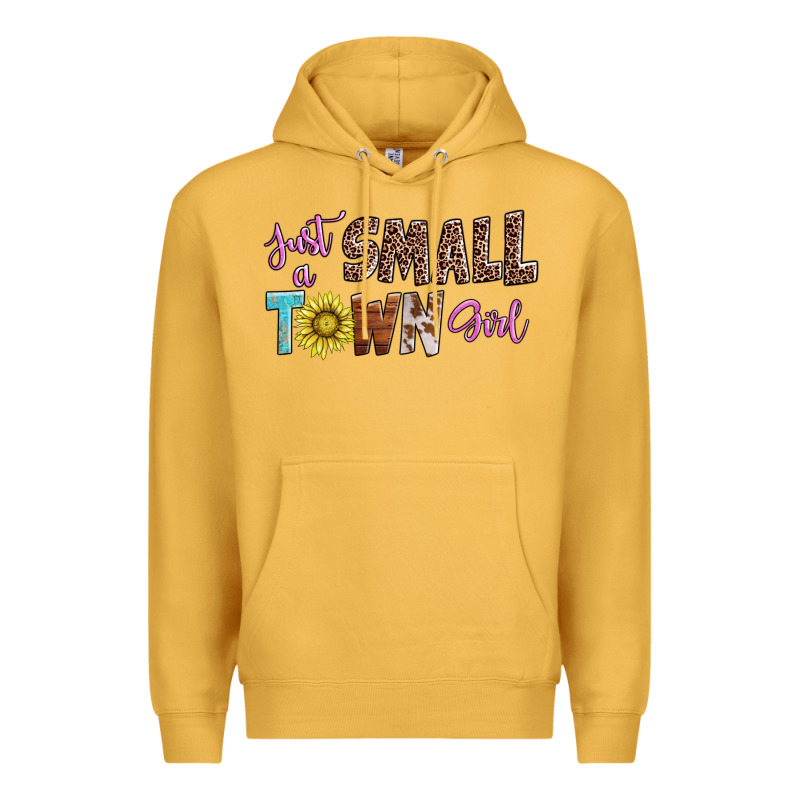 Just A Small Town Girl Premium Hoodie by AdoDesignShop | Teevron