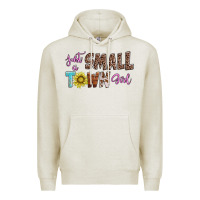 Oatmeal Heather just a small town girl Premium Hoodie - AdoDesignShop