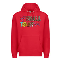 Red just a small town girl Premium Hoodie - AdoDesignShop