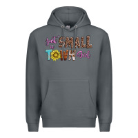 Rock just a small town girl Premium Hoodie - AdoDesignShop