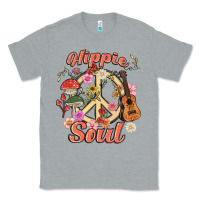 Heather Grey hippie soul Classic Tee - MaliasSmallBusiness