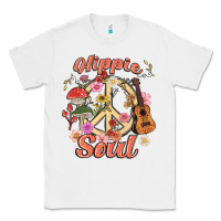 White hippie soul Classic Tee - MaliasSmallBusiness