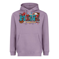 Lavender mini baseball Heavyweight Hoodie - Zillion Design Studio
