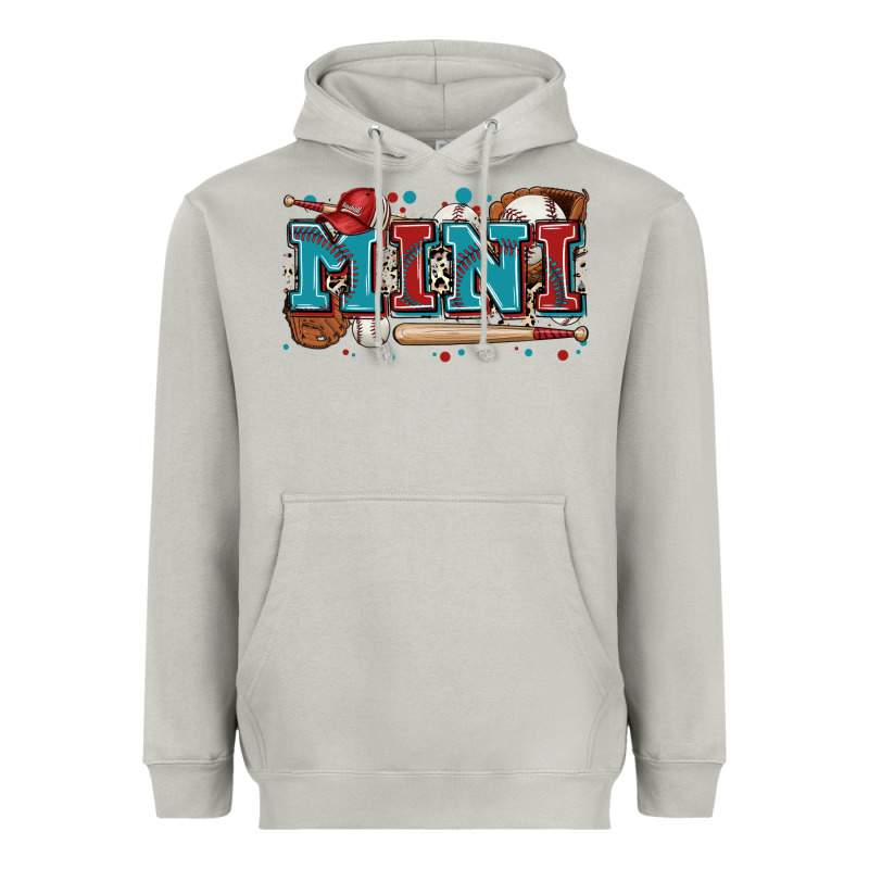 Mini Baseball Heavyweight Hoodie by Zillion Design Studio | Teevron