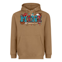 Toasted Coconut mini baseball Heavyweight Hoodie - Zillion Design Studio