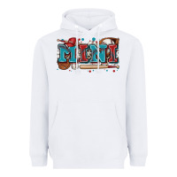 White mini baseball Heavyweight Hoodie - Zillion Design Studio