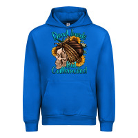Cobalt dead inside but caffeinated Urban Hoodie - Jasminsmagicworld
