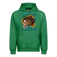 Emerald dead inside but caffeinated Urban Hoodie - Jasminsmagicworld