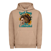 Pigment Burro dead inside but caffeinated Urban Hoodie - Jasminsmagicworld