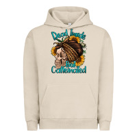 Pigment French Oak dead inside but caffeinated Urban Hoodie - Jasminsmagicworld