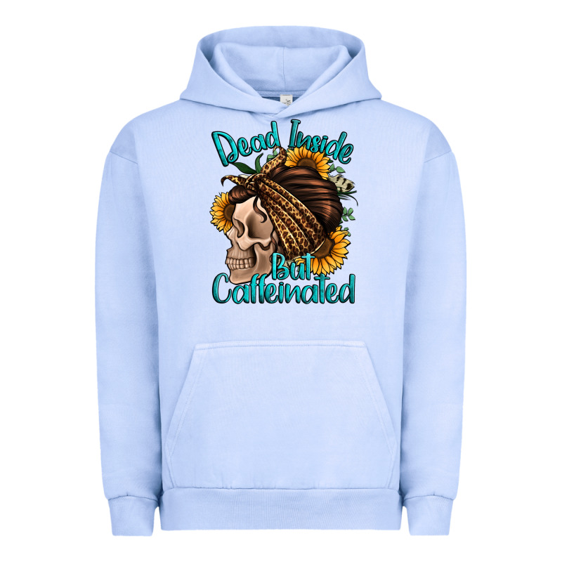 Dead Inside But Caffeinated Urban Hoodie by Jasminsmagicworld | Teevron
