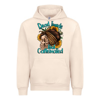 Sandshell dead inside but caffeinated Urban Hoodie - Jasminsmagicworld