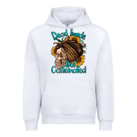 White dead inside but caffeinated Urban Hoodie - Jasminsmagicworld