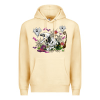 Pina Colada halloween cow and ghosts Premium Hoodie - AdoDesignShop