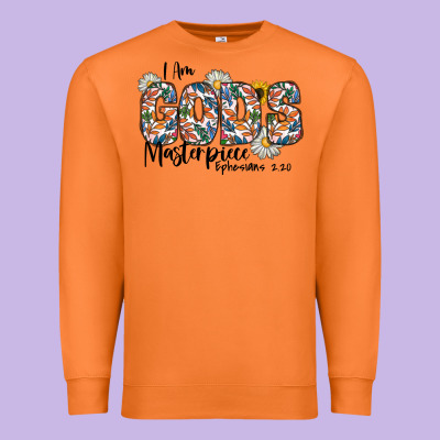 I Am Gods Master Piece Ephesians Premium Sweatshirt Designed By Cowhidedigitalart