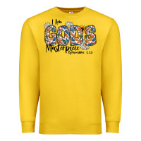 Lemon I Am Gods Master Piece Ephesians Premium Sweatshirt - CowhideDigitalArt