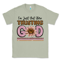 Matcha im just out here trusting god Classic Tee - MaliasSmallBusiness