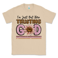 Mushroom im just out here trusting god Classic Tee - MaliasSmallBusiness