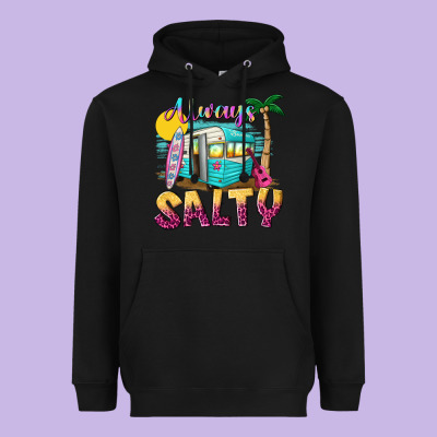 Always Salty With Caravan Heavyweight Hoodie Designed By Texasbilliewilder