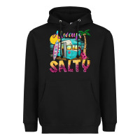 Black always salty with caravan Heavyweight Hoodie - texasbilliewilder