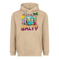 Mushroom always salty with caravan Heavyweight Hoodie - texasbilliewilder