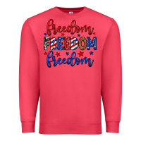 Cardinal Freedom freedom freedom Premium Sweatshirt - Neo Western