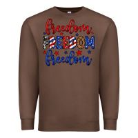 Chestnut Freedom freedom freedom Premium Sweatshirt - Neo Western