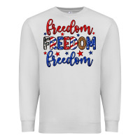 Dove Grey Freedom freedom freedom Premium Sweatshirt - Neo Western