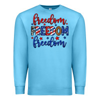 Ocean Blue Freedom freedom freedom Premium Sweatshirt - Neo Western